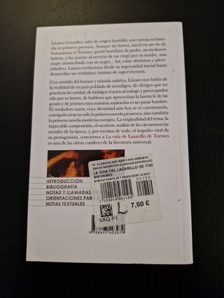 La vida de lazarillo de tormes