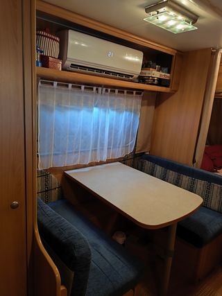 Caravana fija Camping Valle de Iruelas a 1 hMadrid