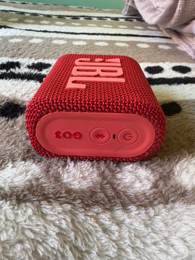 Altavoz JBL Go 3 Rojo y Rosa