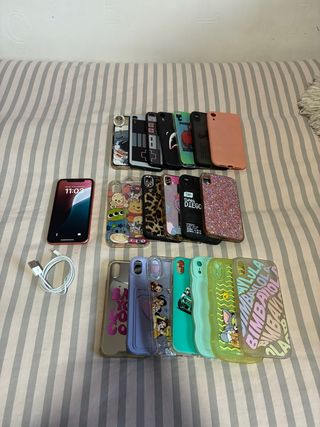 Custodie regalo per iPhone XR Coral +