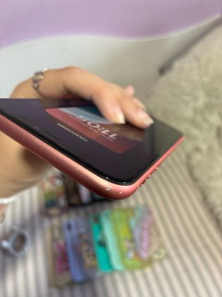 Custodie regalo per iPhone XR Coral +