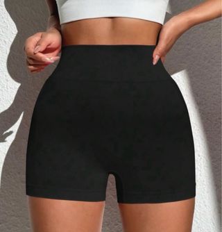 Pantalón corto deportivo mujer negro