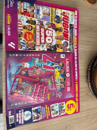 Cromos de fútbol nuevos