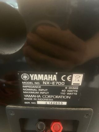 Altavoces Yamaha NX-E700 Negros