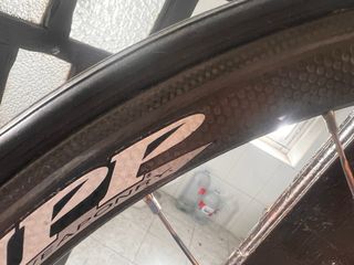 ZIPP 202 Tubular Rueda Carbono