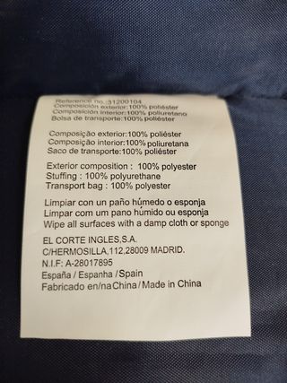 Colchón cuna en perfecto estado