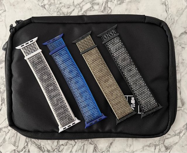 Cinturini stile Nike per Apple Watch 42/44/45/46