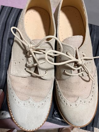 Zapatos de Comunión Beige