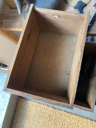 Cajones antiguos de taller