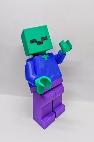 Lote 5 Figuras Minecraft Personalizadas