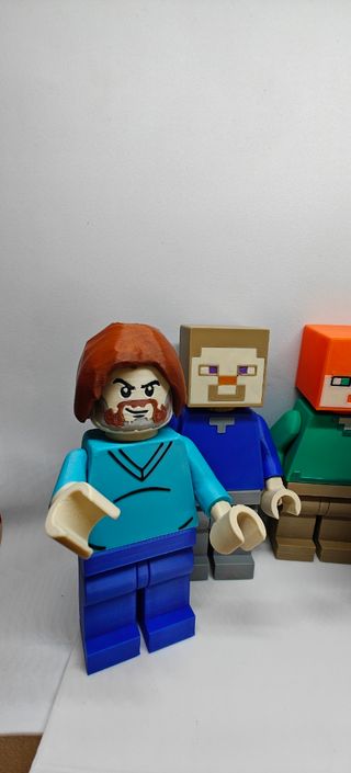 Lote 5 Figuras Minecraft Personalizadas