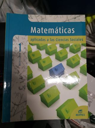 Libro matematicas 1 bachillerato editex