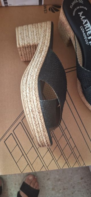 Sandalias Marietta's Talla 40 Negras