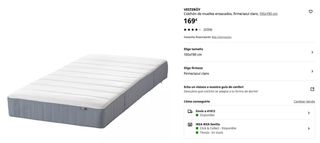 Colchon Vesteroy Ikea 105x190