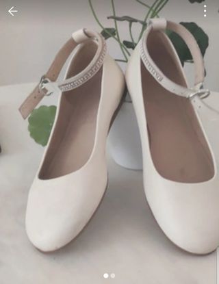 Zapatos comunión niña con pedrería