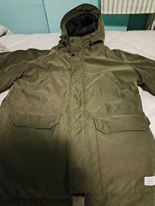 Parka Jack & Jones verde hombre