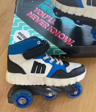 Patines convertibles a zapatillas deportivas