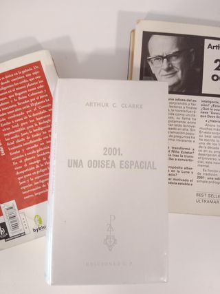 Lote 3 libros Ciencia Ficción Arthur C. Clarke
