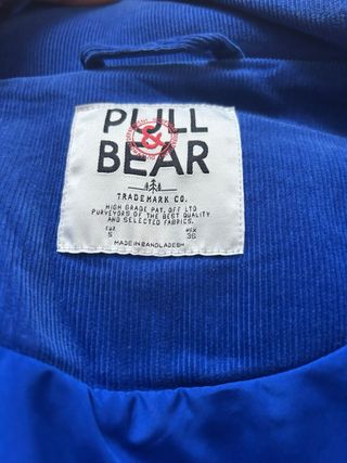 Cazadora Pull&Bear azul