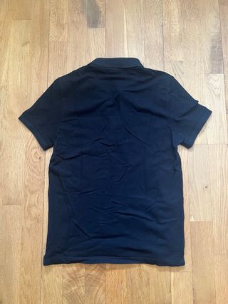 Polo Lacoste Negro Talla S