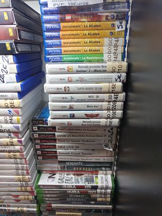 Lote Juegos Wii, PS3, PSP, 3DS, Xbox MITAD PRECIO 