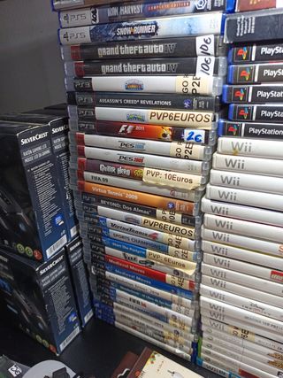 Lote Juegos Wii, PS3, PSP, 3DS, Xbox MITAD PRECIO 