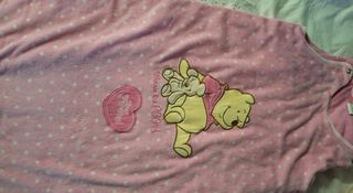Saco dormir bebé Winnie the Pooh rosa