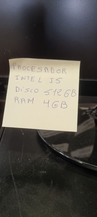 Ordenador Intel Core i5 Windows 7