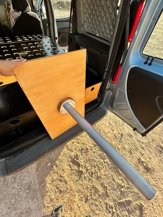 kit Mueble Camper (cama, cajones, mesa y asientos)