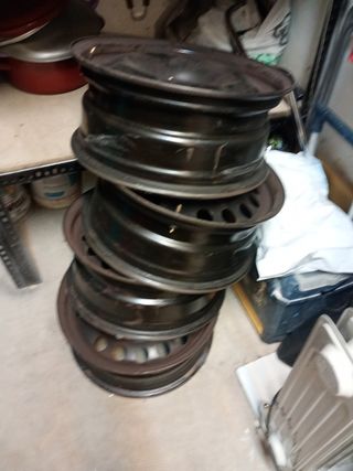 Llantas de acero y tapacubos 4 ,Opel meriva