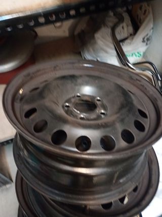 Llantas de acero y tapacubos 4 ,Opel meriva