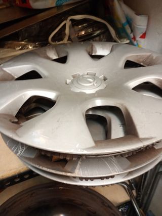 Llantas de acero y tapacubos 4 ,Opel meriva