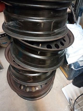 Llantas de acero y tapacubos 4 ,Opel meriva