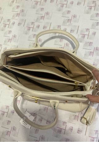 Bolso Grande Phil Beige Nuevo