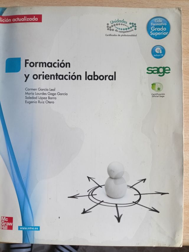 Formacion y orientacion laboral.Grado Superior ...