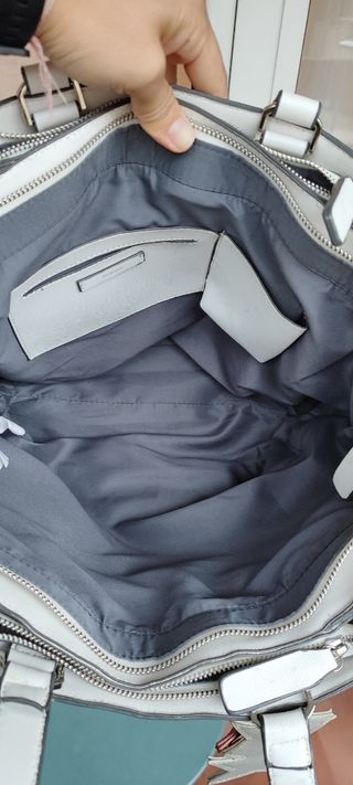 Bolso Blanco Parfois con Colgante Estrella
