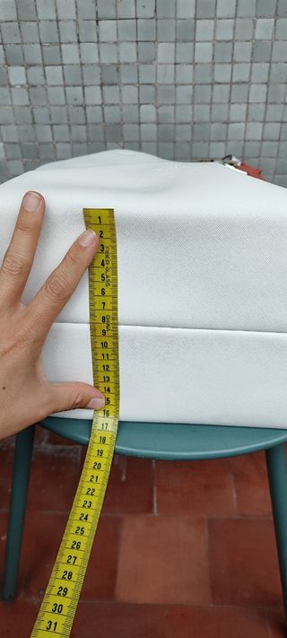 Bolso Blanco Parfois con Colgante Estrella