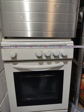 Cocina de gas con horno