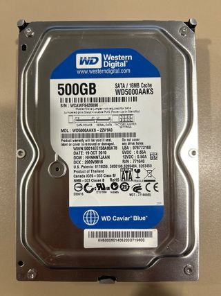 Disco Duro 500 GB