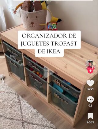Organizador Juguetes Ikea Trofast
