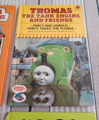 Lote 4x Libros THOMAS The Tank Engine & Friends