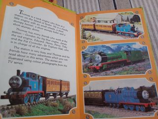 Lote 4x Libros THOMAS The Tank Engine & Friends