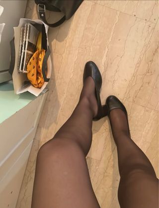 Collant assistente di volo neri