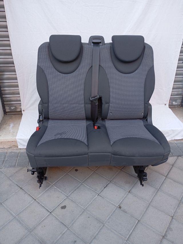 !OCASIÓN! Asientos Doble Traseros Coche Abatibles