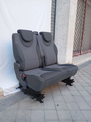 !OCASIÓN! Asientos Doble Traseros Coche Abatibles