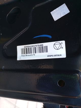 !OCASIÓN! Asientos Doble Traseros Coche Abatibles