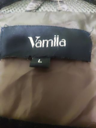Anorak acolchado Vans verde talla L