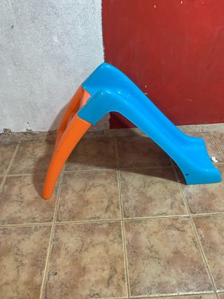 Tobogán infantil azul