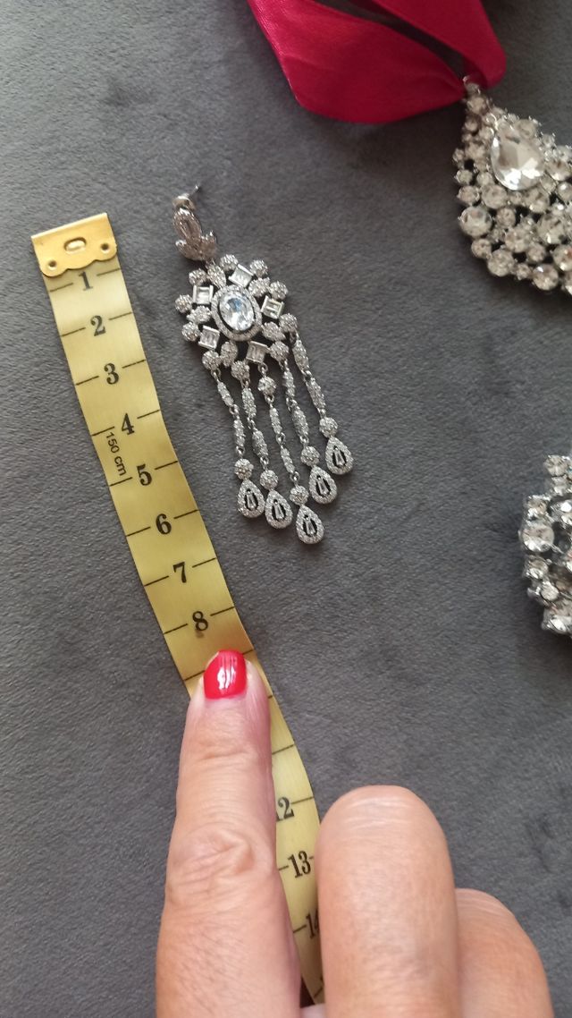 Aderezo Fallera plata adulta