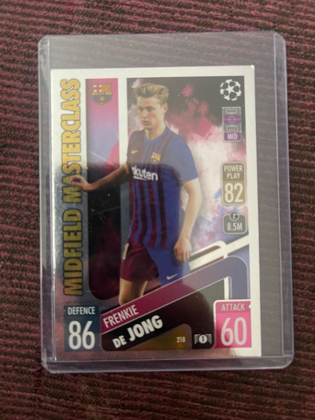 Carta Futbol Frenkie de Jong Midfield Masterclas
